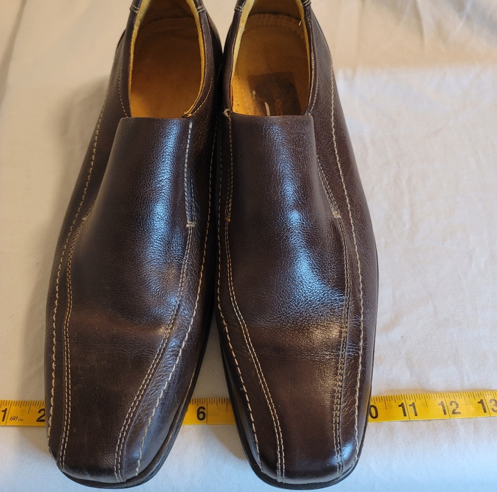 Men's Brown Leather Loafers